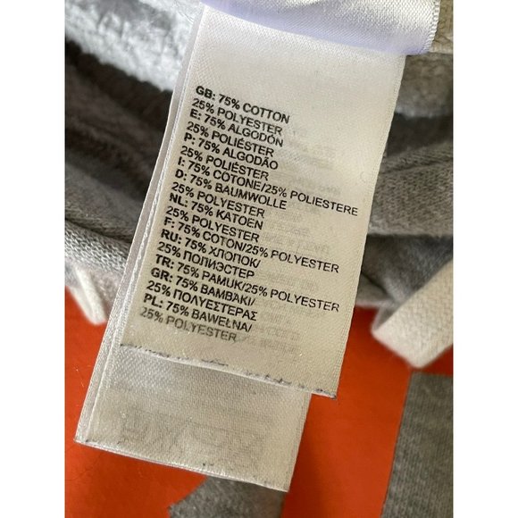 The North Face Gray/Pink/Orange/Blue Pouch Pocket Drawstring Hoodie Sweatshirt - Picture 12 of 12